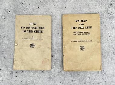 Collection of Antique Sex Oriented Booklets