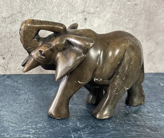 Elephant Stone Carving