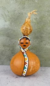 Kachina Doll Gourd