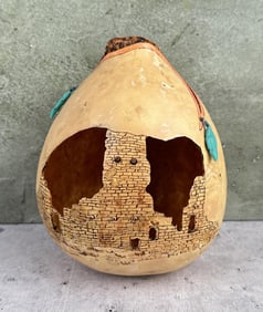 Native American Indian Gourd