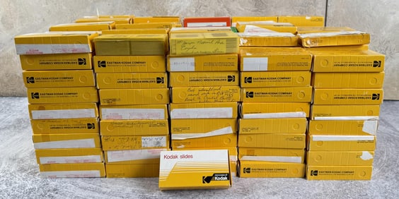 Huge Collection of Kodak Travel Slides
