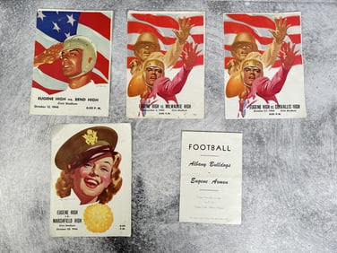 Eugene Oregon Football Programs