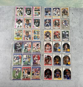 Collection of NFL and NBA Cards