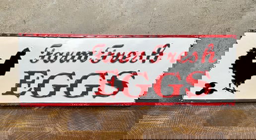 Farm Fresh Eggs Sign