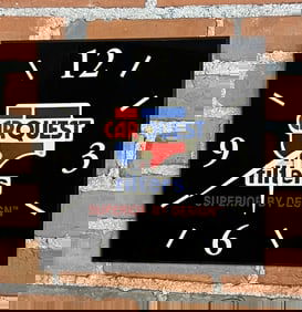 Car Quest Oil Filters Clock