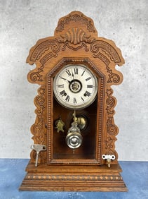 Ansonia Gingerbread Mantle Clock