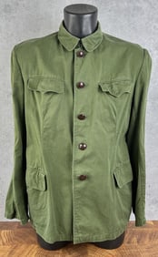 Chinese Mao Workers Chore Green Jacket