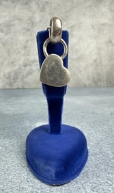 Sterling Silver Heart Necklace Pendant