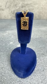 14k Gold Necklace Pendant