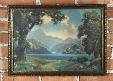 R Atkinson Fox Glorious Vista Print