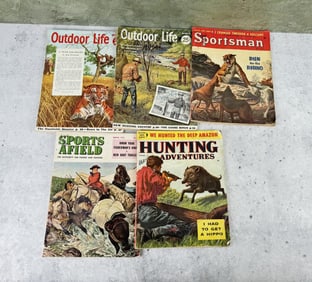 Collection of Outdoor Life Magazines