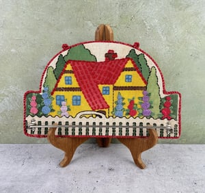 Antique Crochet Tie Hanger