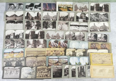 Collection of Antique Stereoviews