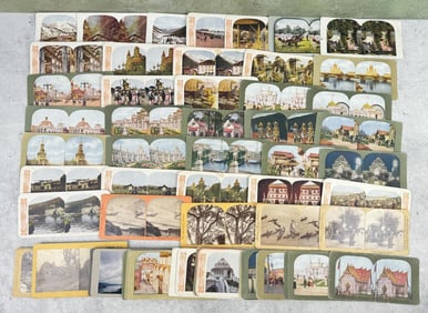 Collection of Antique Stereoviews