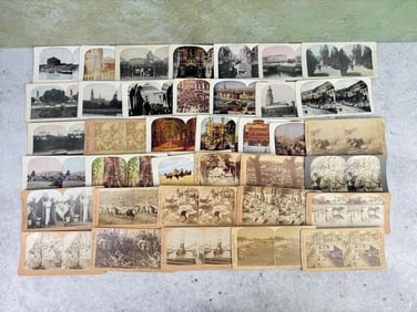 Collection of Antique Stereoviews