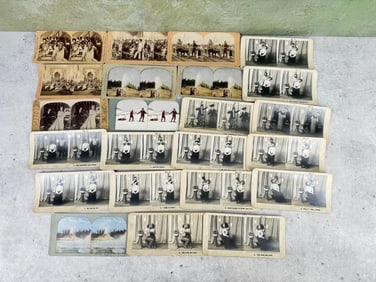 Collection of Antique Stereoviews