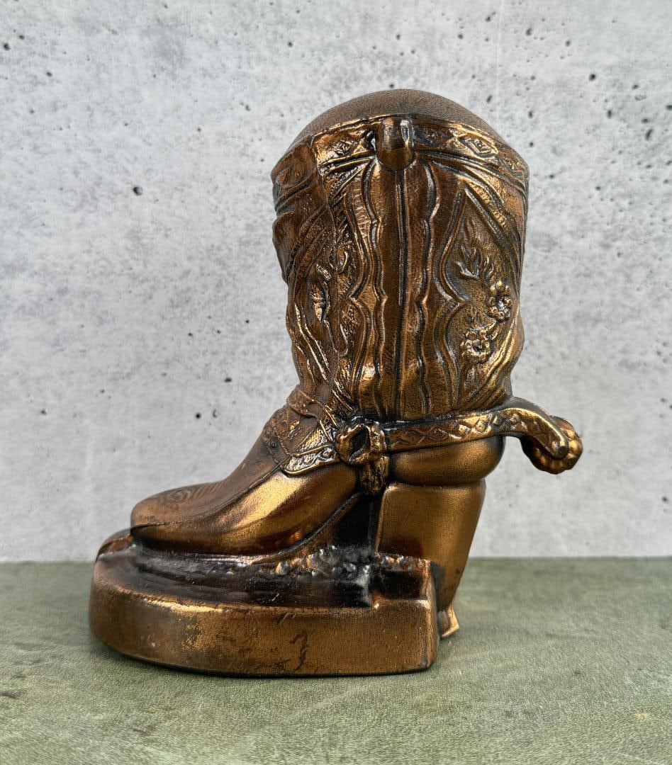 Dodge Gladys Brown Edwards Cowboy Boot Bank (1 of 6)