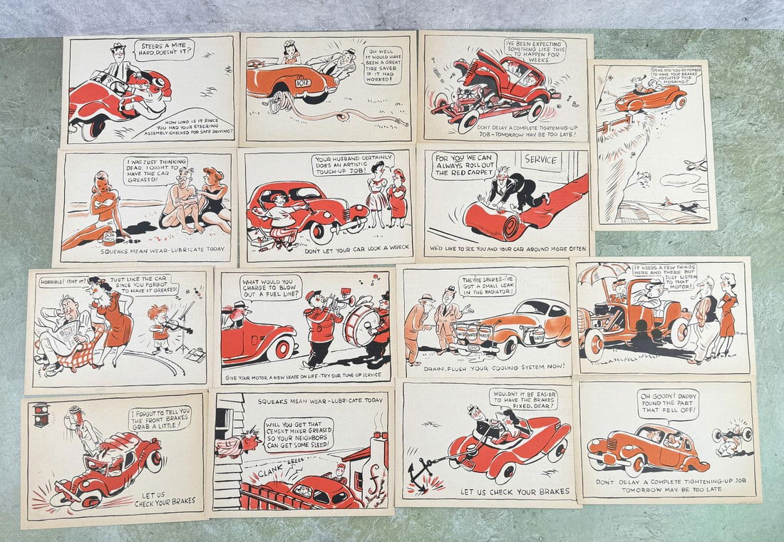 Glasgow Montana Chrysler Dealer Service Postcards (1 of 5)