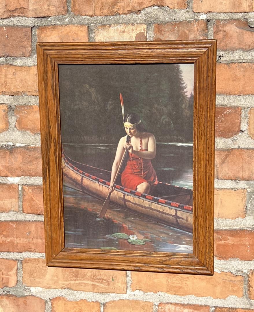 Antique Indian Maiden Print (1 of 3)