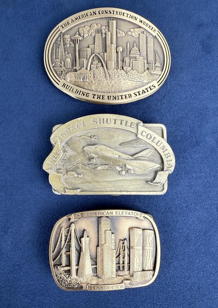 Collection of Vintage Belt Buckles: Nice grouping.