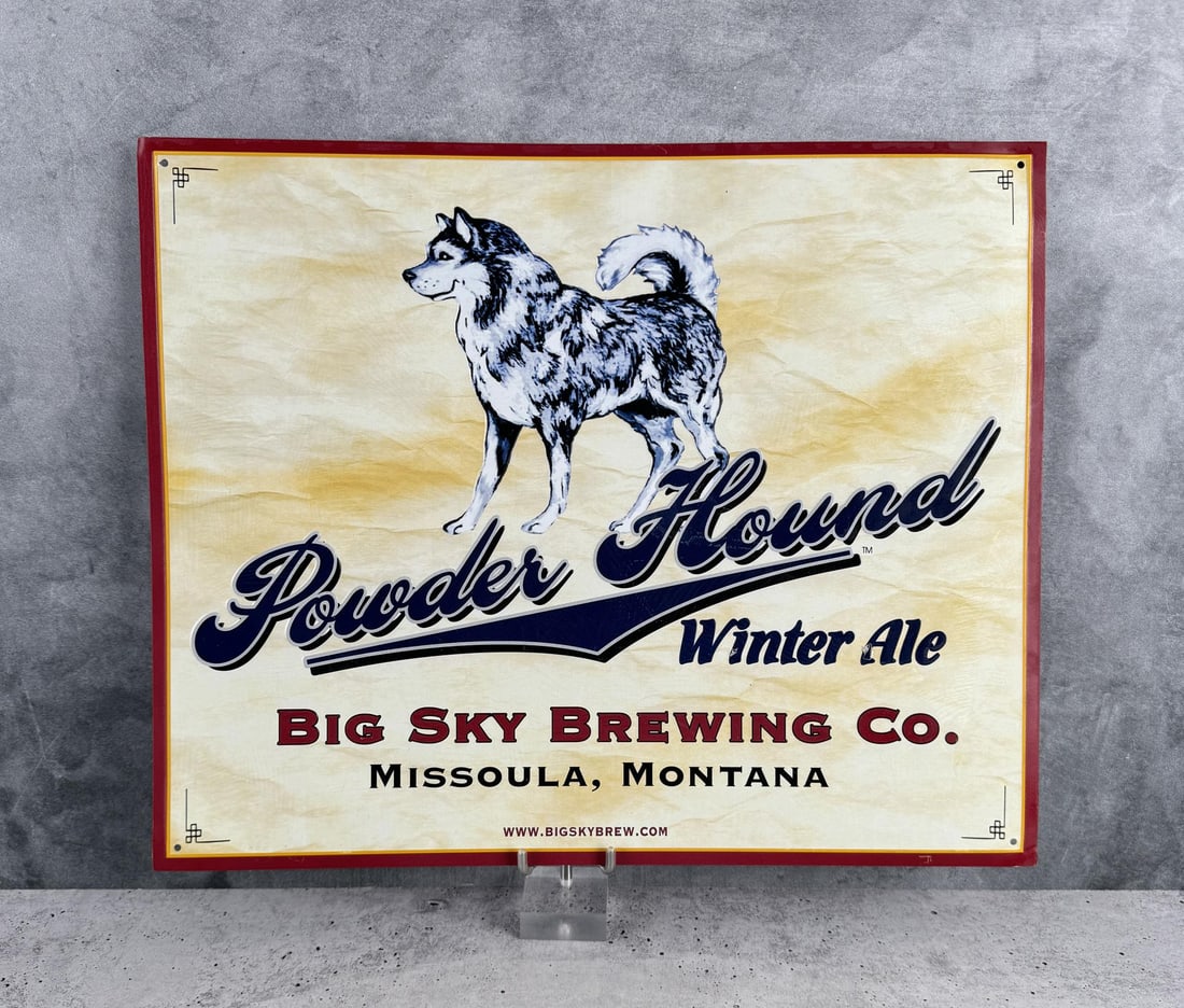 Powder Hound Big Sky Brewing Montana Sign (1 of 4)
