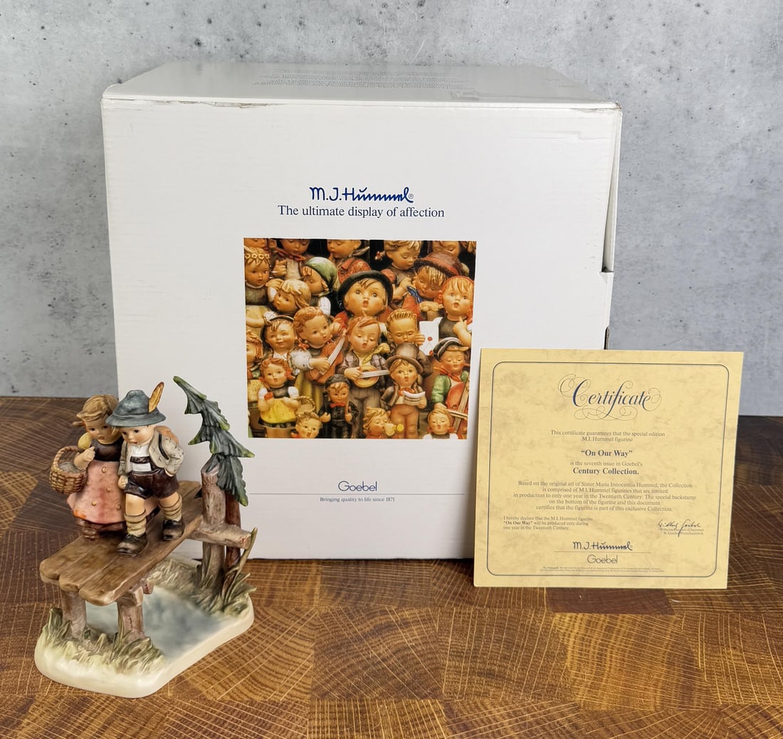Goebel Hummel On Our Way 472: In original box.