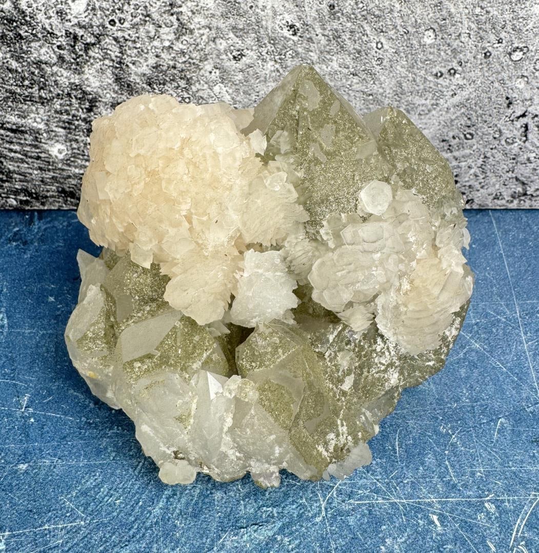 Fluorite with Calcite Specimen (1 of 3)