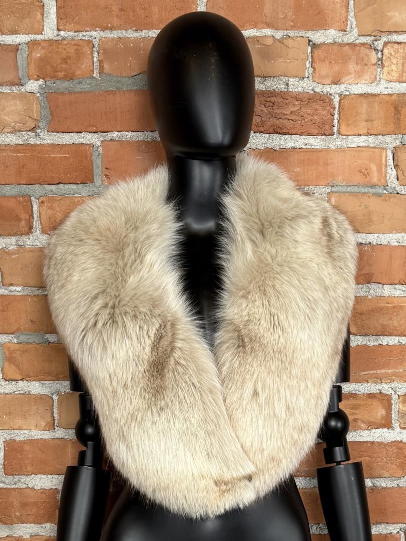 Fox Fur Shawl Wrap Stole (1 of 5)