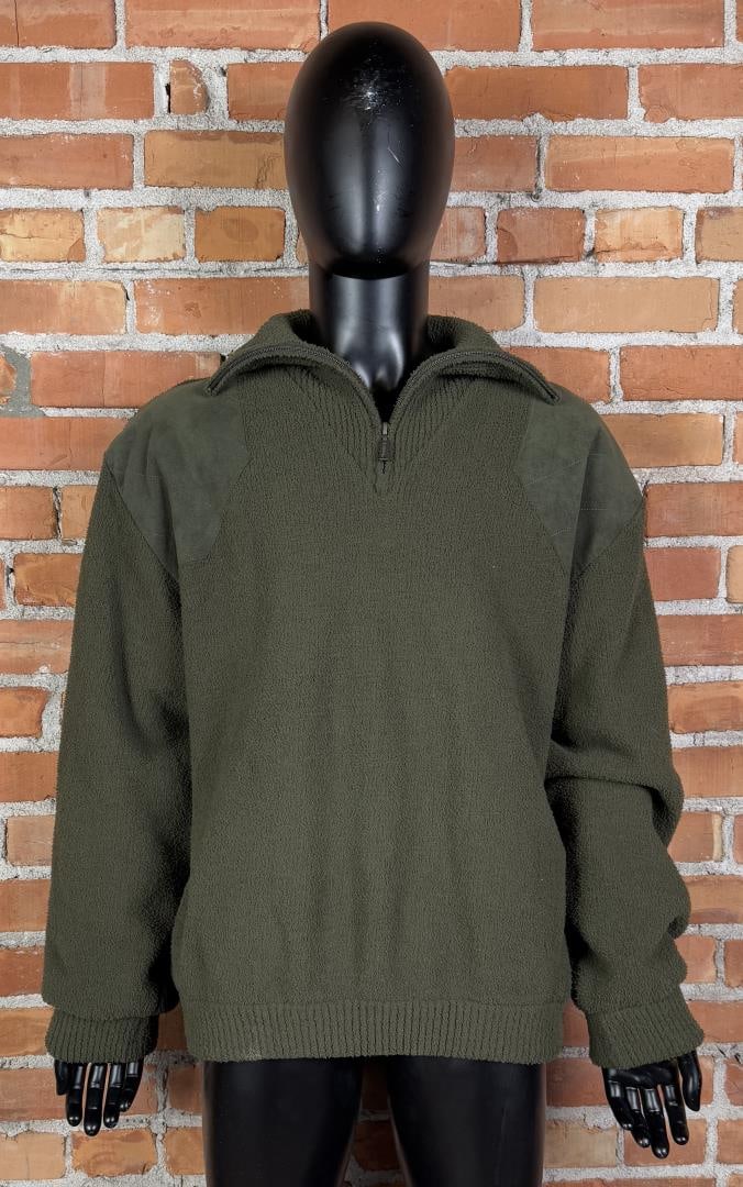 Barbour Wool Technical Storm Sweater: XXL, wool, made in Scotland.