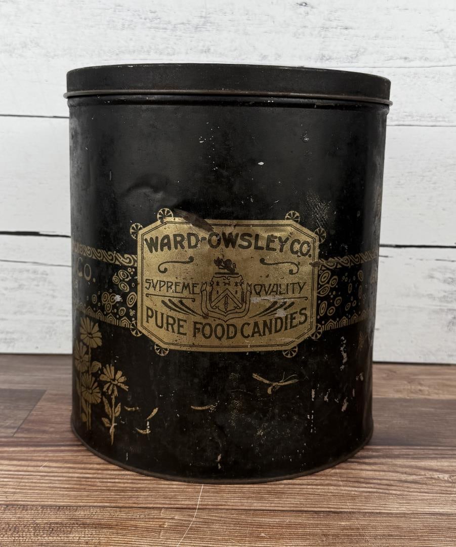 Ward Owsley Pure Food Candy Tin (1 of 7)