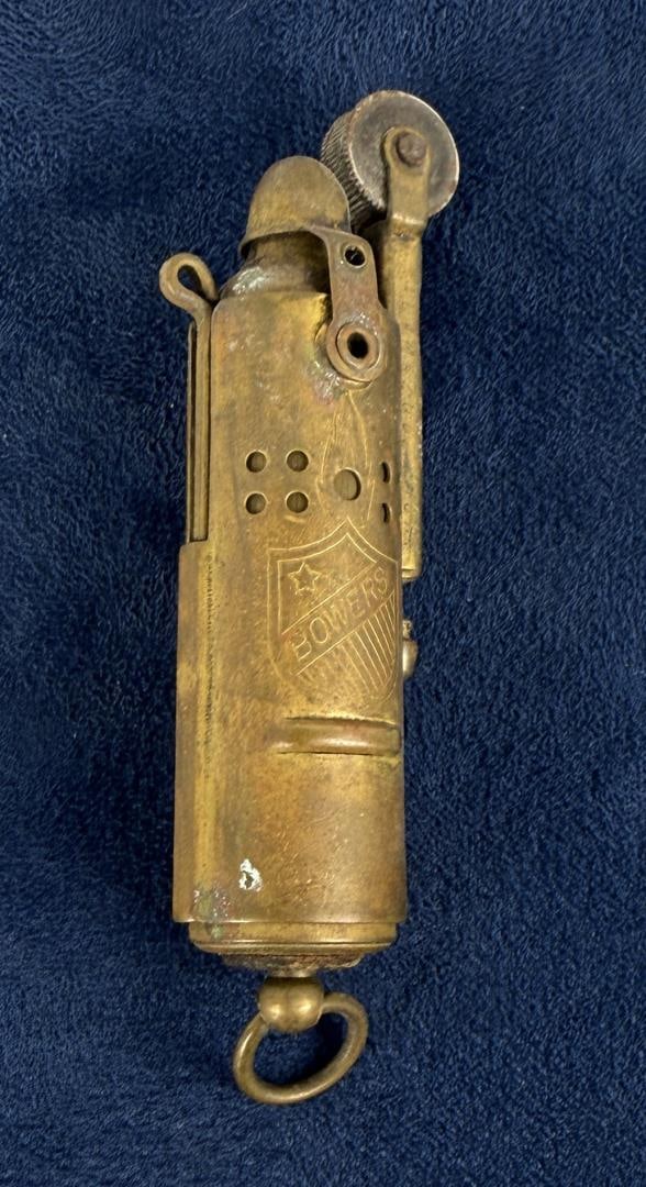 WWI WW1 Bowers Trench Lighter: Nice example.