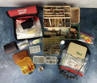 Collection of Fishing Tackle