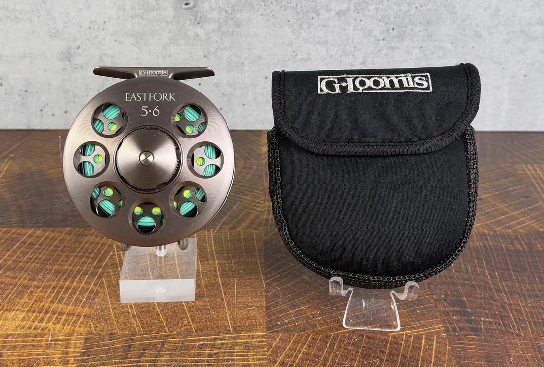 G Loomis Eastfork 5 6 Fly Fishing Reel: Nice reel in case.