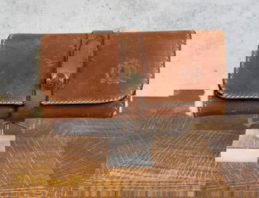 Eddie Bauer Bespoke Leather Fly Fishing Wallet