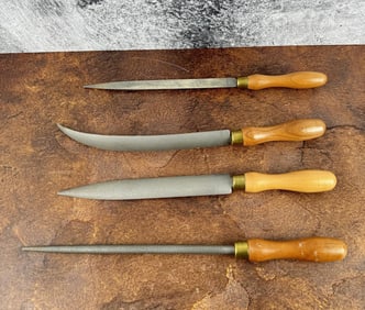 Lie Nielsen Auriou France Rasp File Set