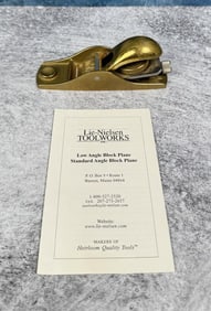 Lie Nielsen No 102 Bronze Low Angle Block Plane