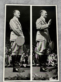 1935 Hitler Rally Cigarette Card