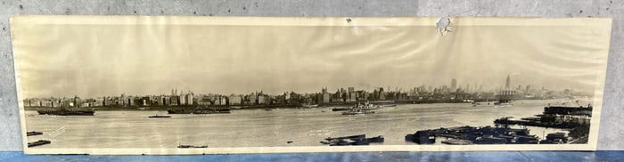 WWI WW1 New York City Battleship Photo