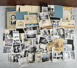 WW2 Montana Family Photo Album Archive