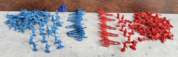 Napoleonic Wars Plastic Toy Soldiers