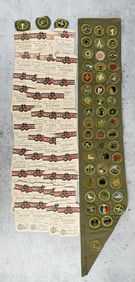 BSA Boy Scouts of America Merit Badge Sash