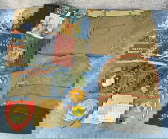 Collection of 1950s Boy Scouts of America Gear