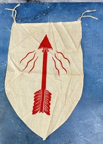 Boy Scout Order of the Arrow Flaming Arrow Flag