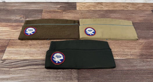 WW2 US Airborne Paratrooper Glider Garrison Caps