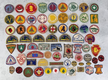 Collection of 1950s Boy Scouts of America Patches