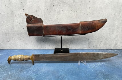 Mexican Horn Handle Fighting Knife Machete