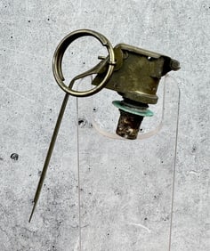 Vietnam War Red M18 Smoke Grenade Fuse Fuze