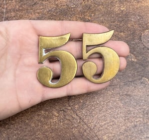 5th Cavalry Indian Wars Saddle Pad Numbers