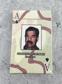 Gulf War Iraq's Most Wanted Playing Card Deck