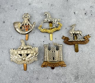 British Military Cap Hat Badges Insignia